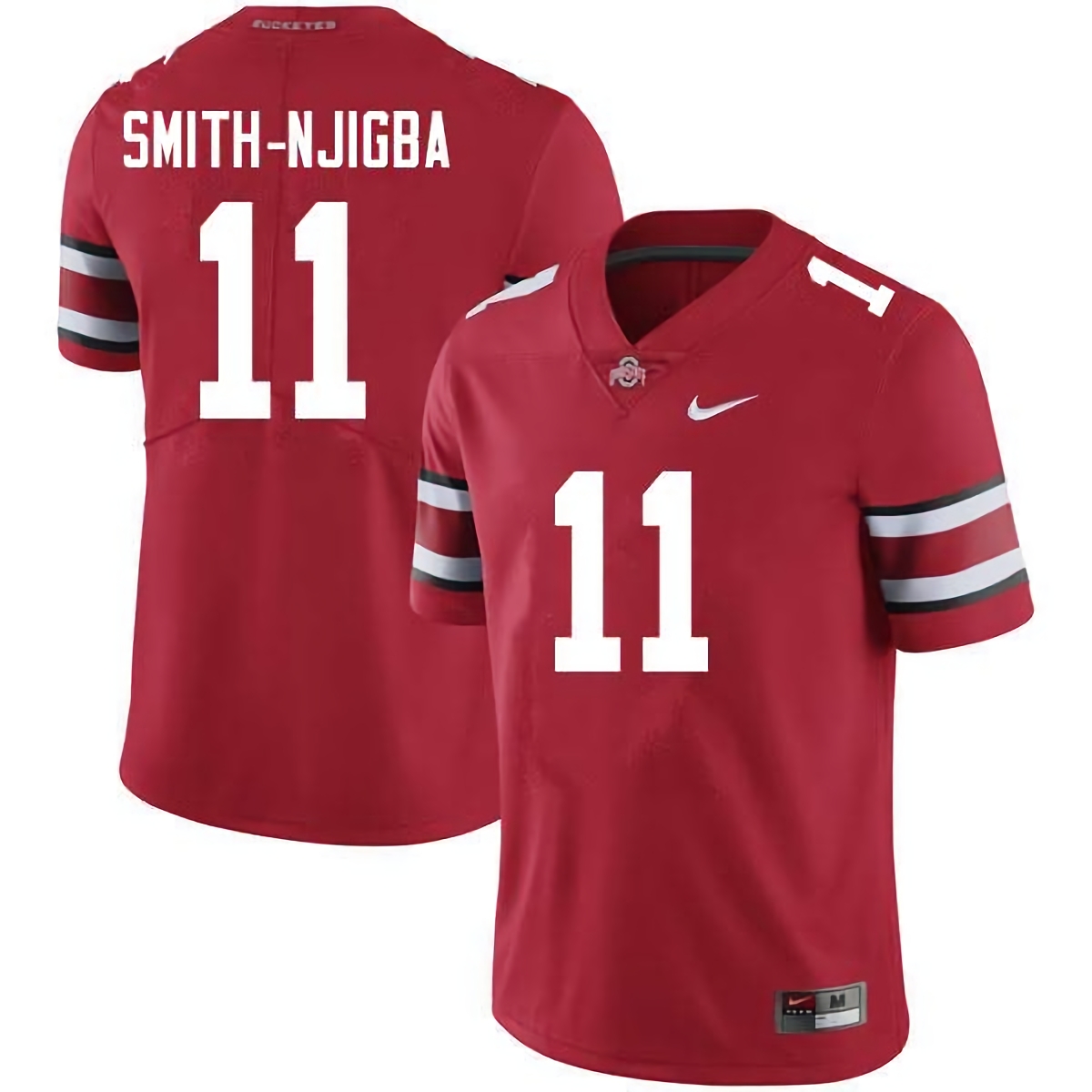Jaxon Smith-Njigba Ohio State Buckeyes Men's NCAA #11 Nike Scarlet College Stitched Football Jersey QTY3856GO
